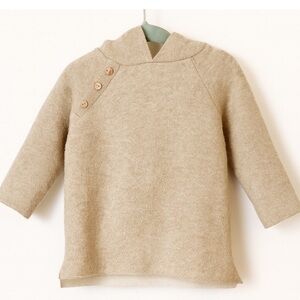 Soft Neutral Zara Baby Sweater | Cozy 12–18M Staple 🤍